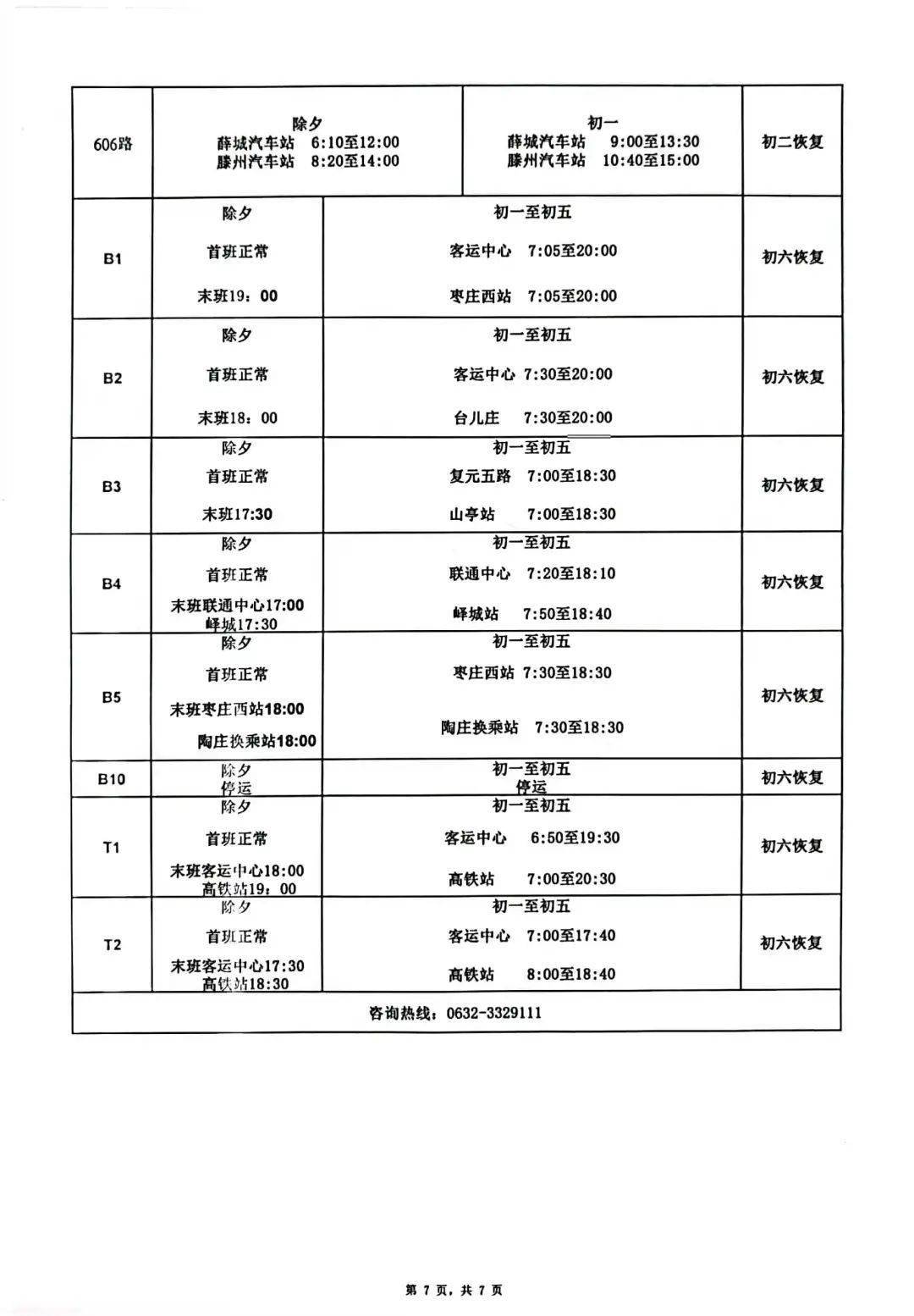 枣庄BRT最新时刻表详解及最新动态更新通知